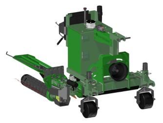 ROÇADOURA INTERFILAR Mod. ECO TRIMMER 1